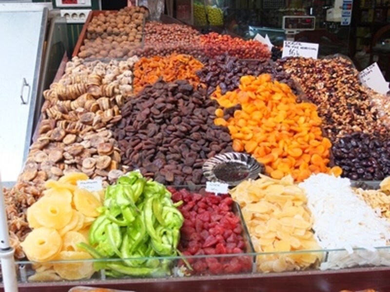 ドライフルーツとドライナッツ