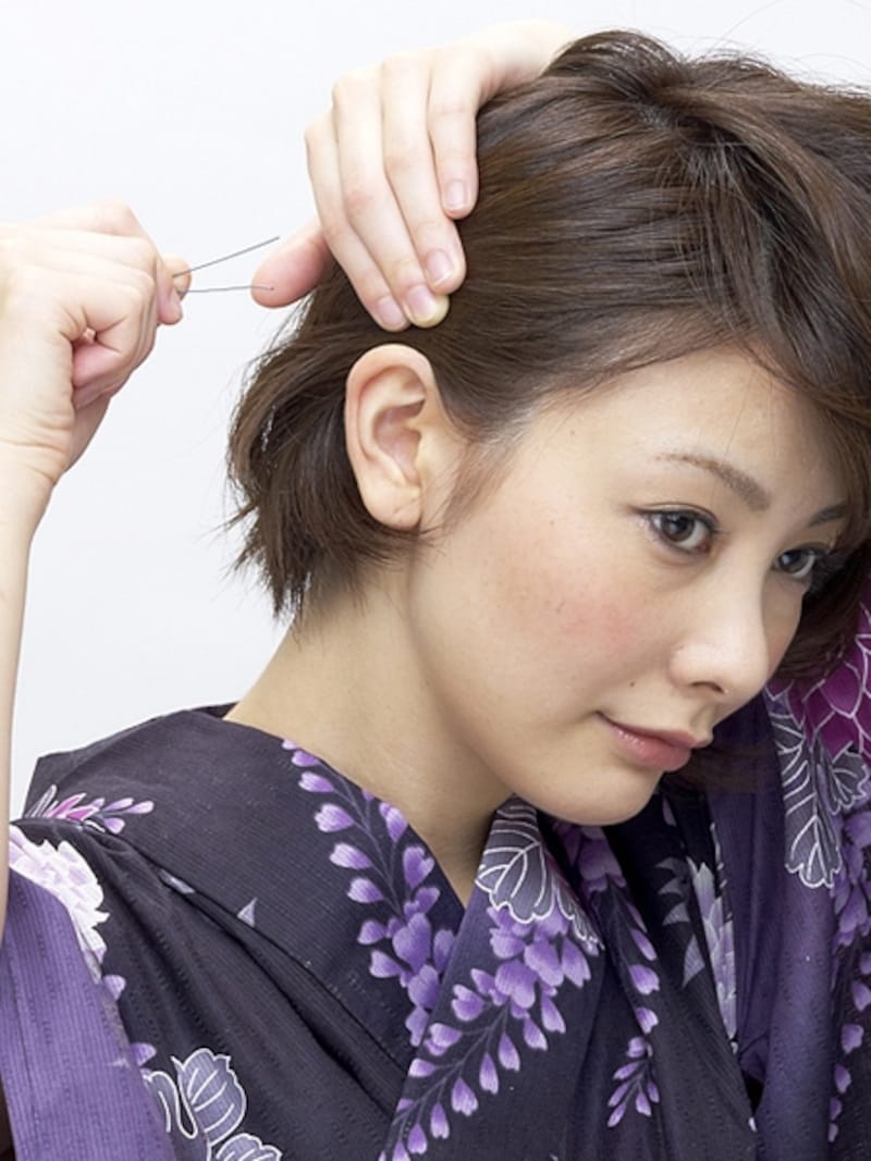 耳の毛がたるまないようにしっかりシェイプ