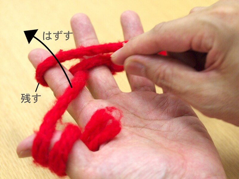 奥の糸は残す