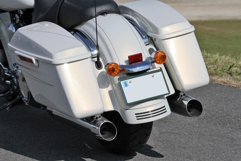 個性的なバガースタイルを目指すなら、やはりリアエンドには手を入れたい。