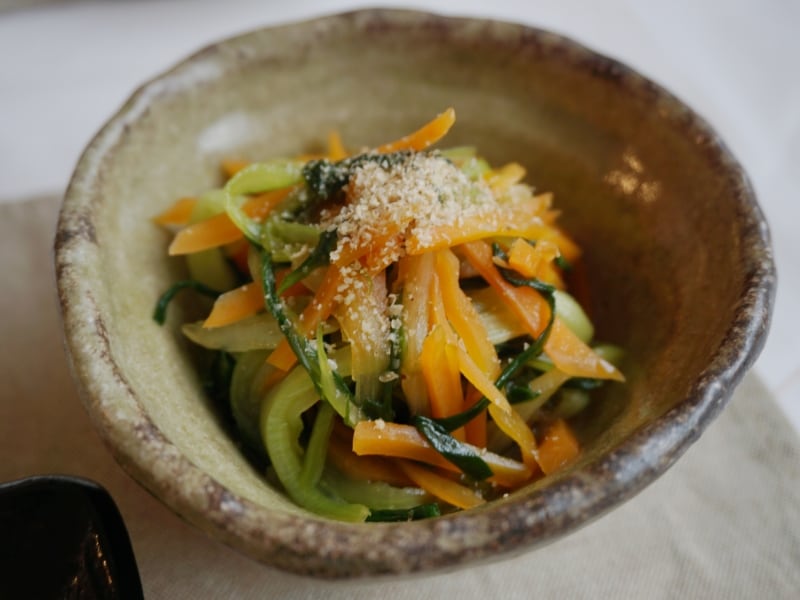 青梗菜のきんぴら