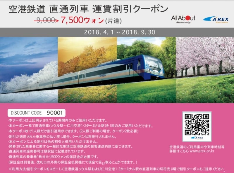 All About×A'REXクーポン券