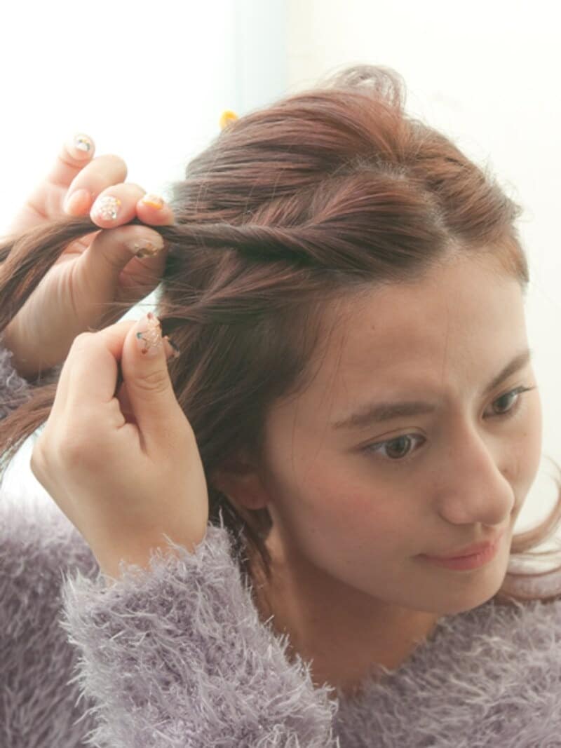 スライス線はきっちりとらずに、ざっくりととると良い