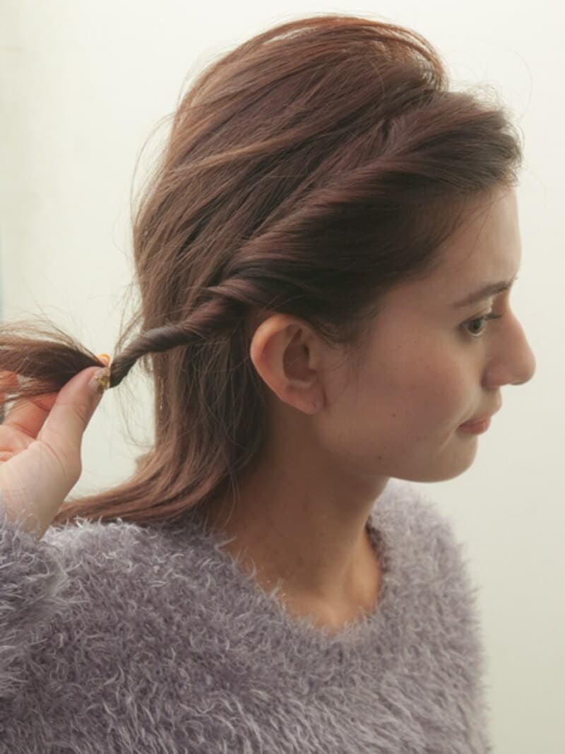 ねじり目がきつめの方がメリハリがでる 