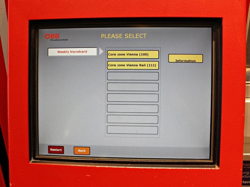 U-bahn touch panel 3
