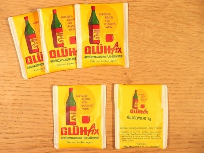 便利なグリューワイン用ティーバッグ