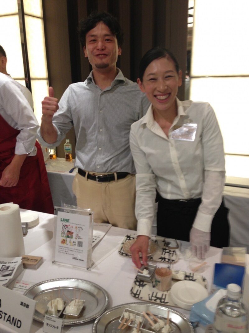 SHIBUYA CHEESE STANDの藤川夫妻