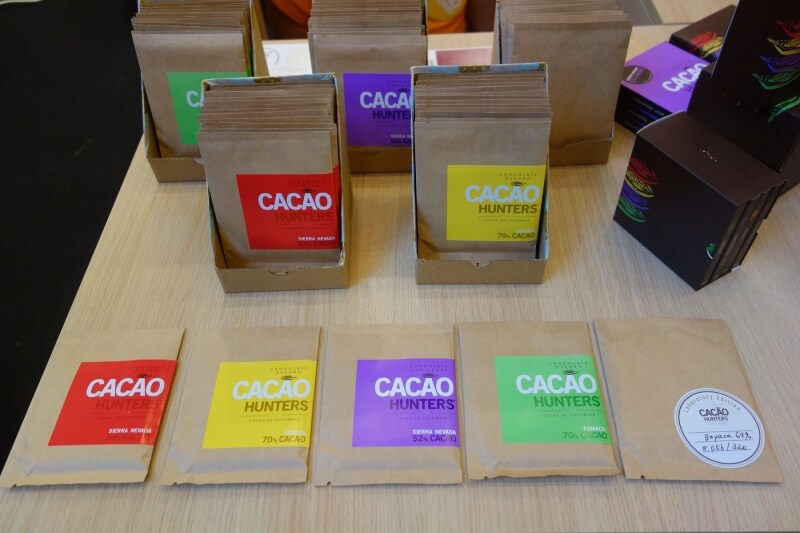 色の違いは味のイメージの違いです。