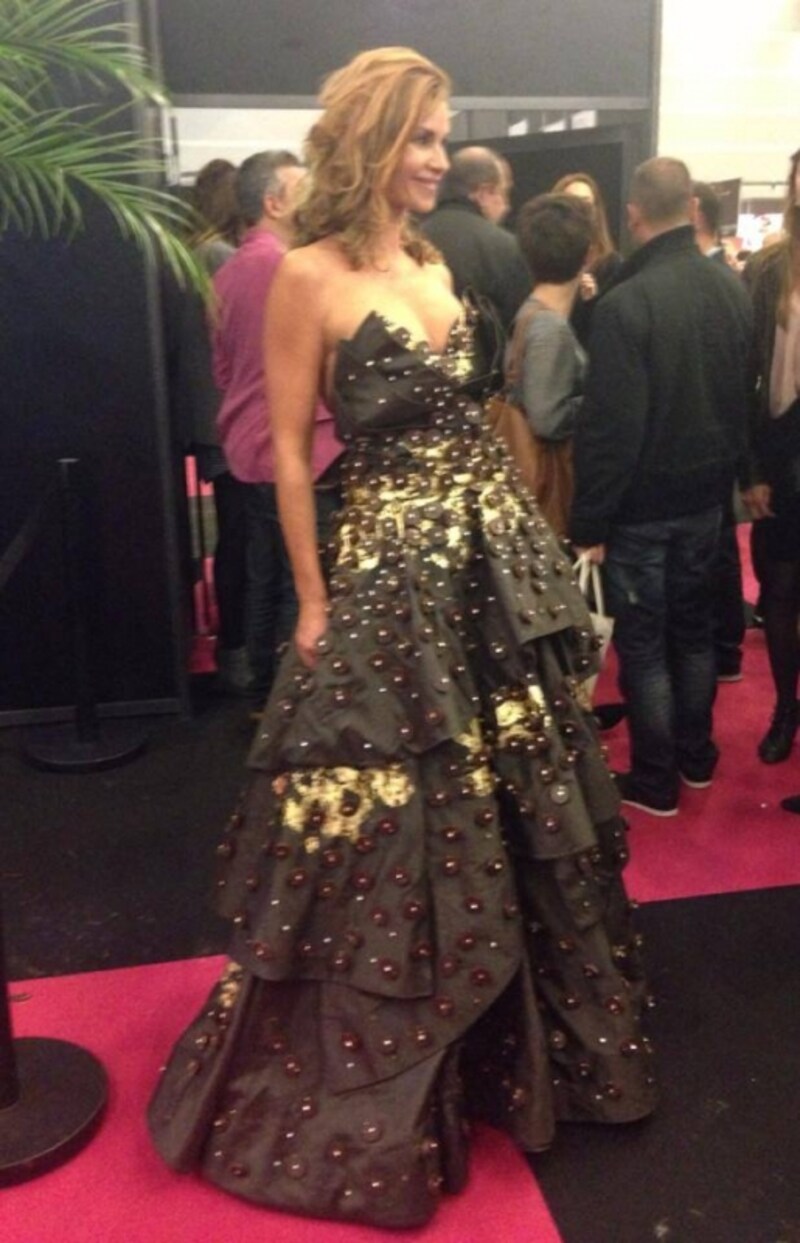 チョコレートのドレス