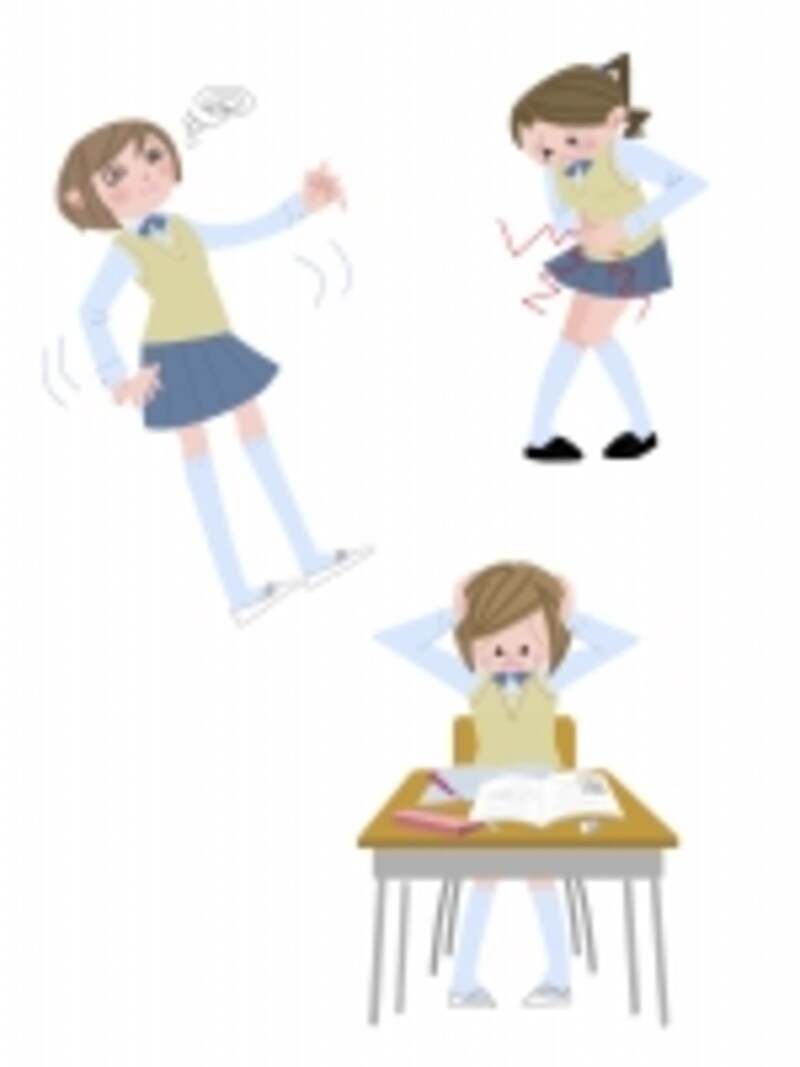 思春期の女性