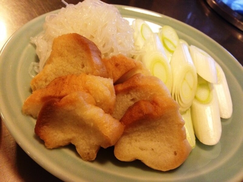 別皿で提供される野菜類