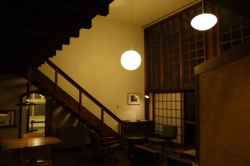 前川國男氏の自邸内部