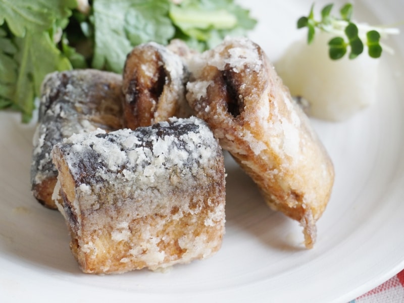 秋刀魚の竜田揚げ