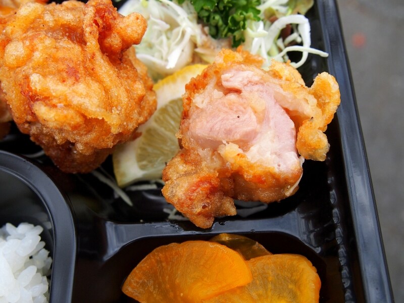 草加せんべいの入ったという衣もおいしい