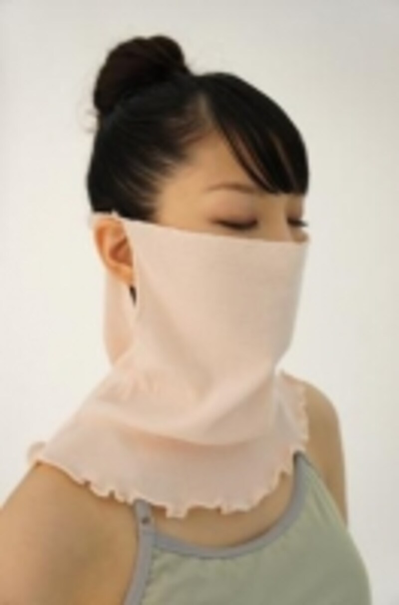 首まですっぽり温めてくれる「ゆるマスク」はあったかくておすすめ！