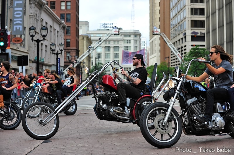 アメリカと日本では、モーターサイクルに対する考え方がまったく異なります。デザインやファッションという観点からアプローチするモーターサイクルという点が、日本の課題と言えるのかもしれません。