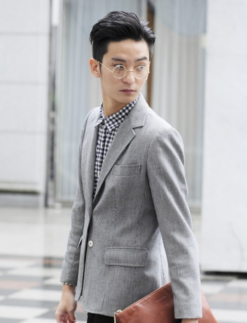 ガーデントウキョウの七三ヘア