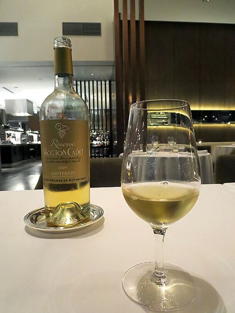 ソーテルヌ ムートン カデ レゼルヴ 2009