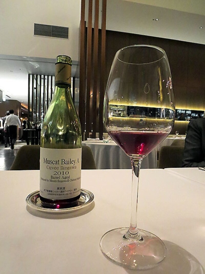 マスカット ベリー A キュヴェ・イケガワ 2010 シャトー酒折