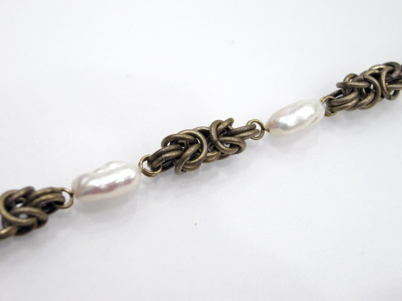 ビザンチンチェーンブレスレット