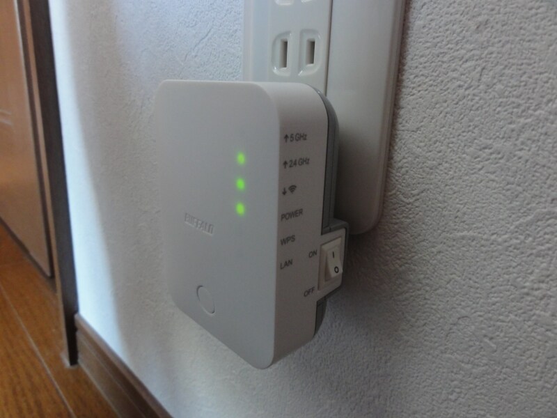 このようにLEDが点灯すれば準備完了だ。