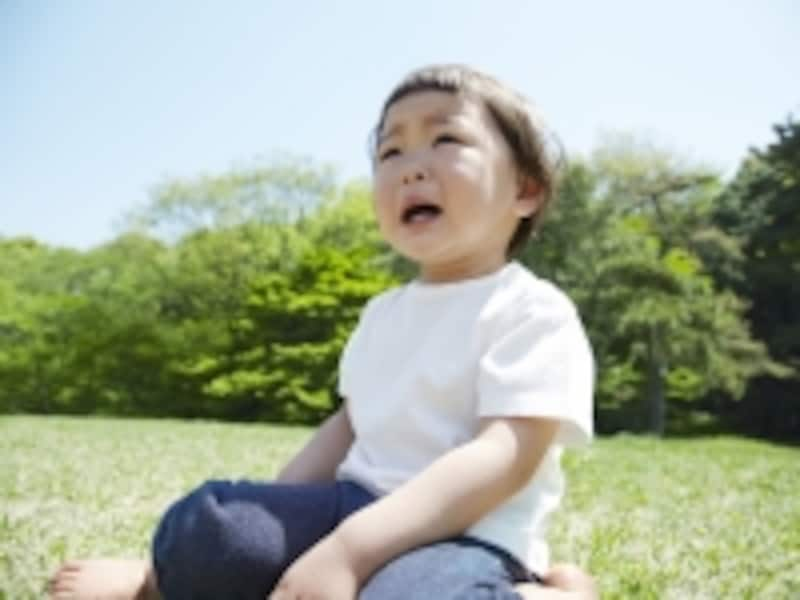 泣いている子ども