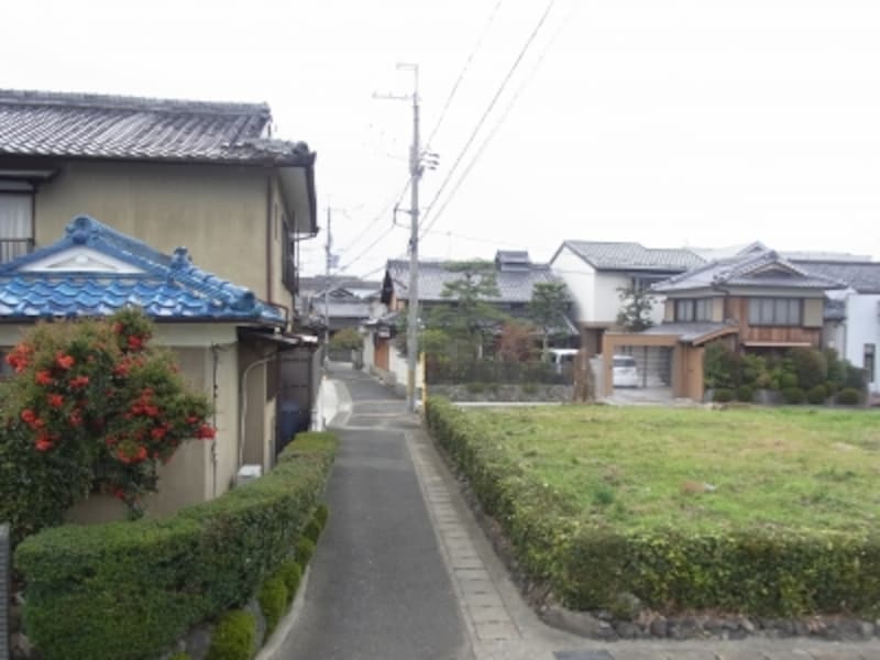 つむぎの街、洛西口、桂川