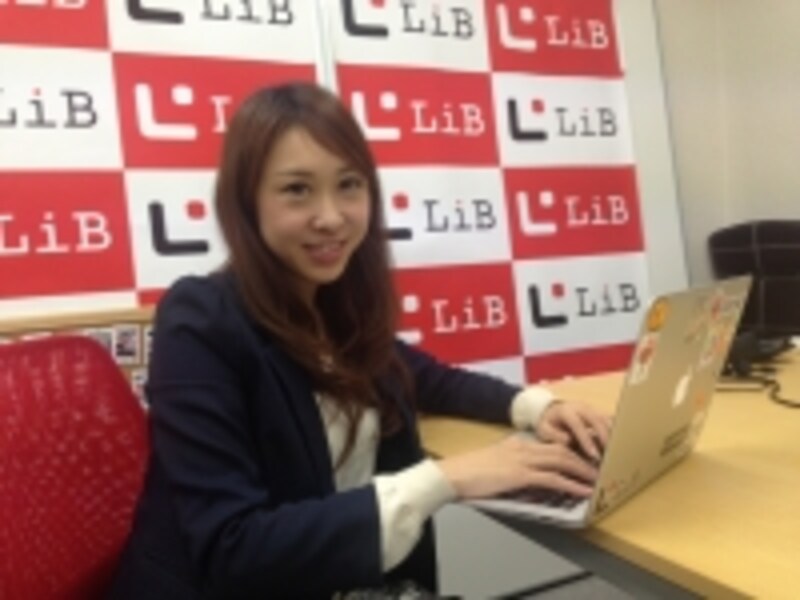 LiBの美人広報、武井梨名