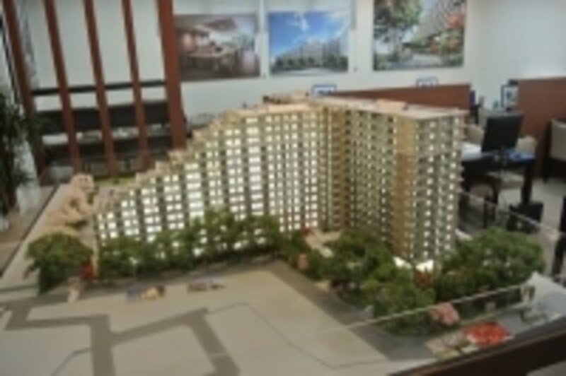 「オハナundefined八王子オークコート」の完成予想模型