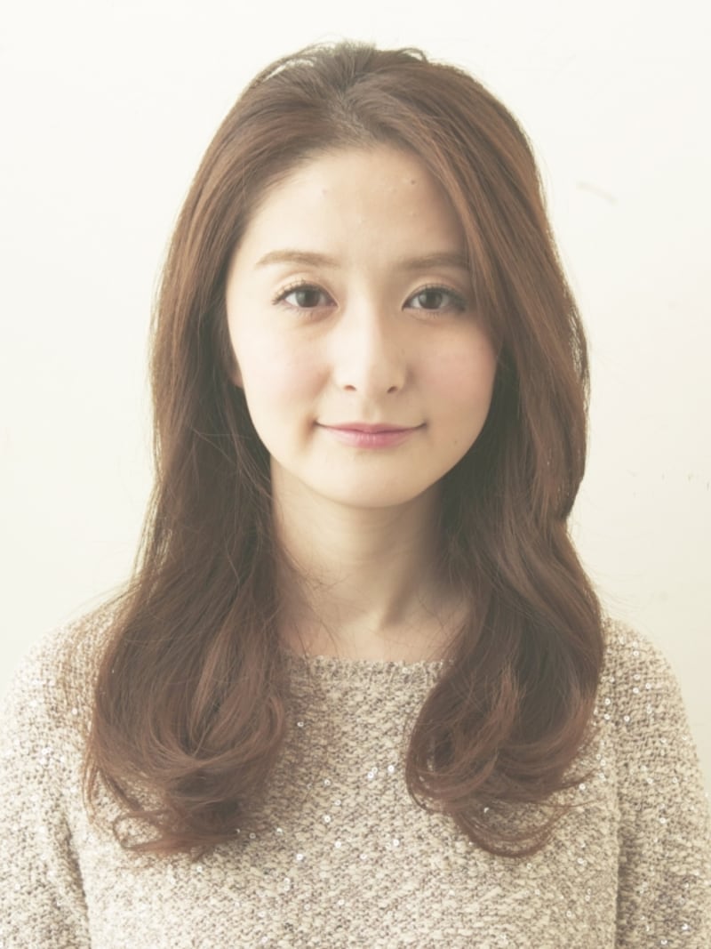 やわらかく大きめのウェーブ