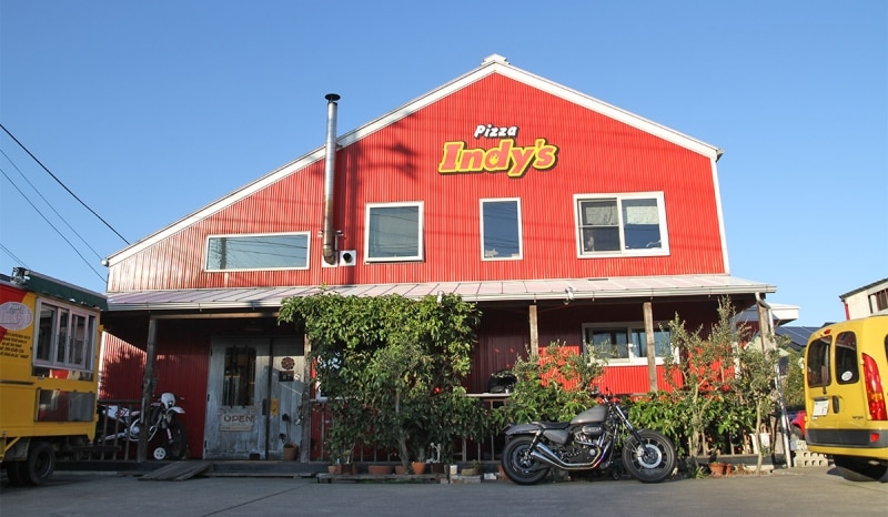 千倉のピザ専門店『ピザ インディーズ』。