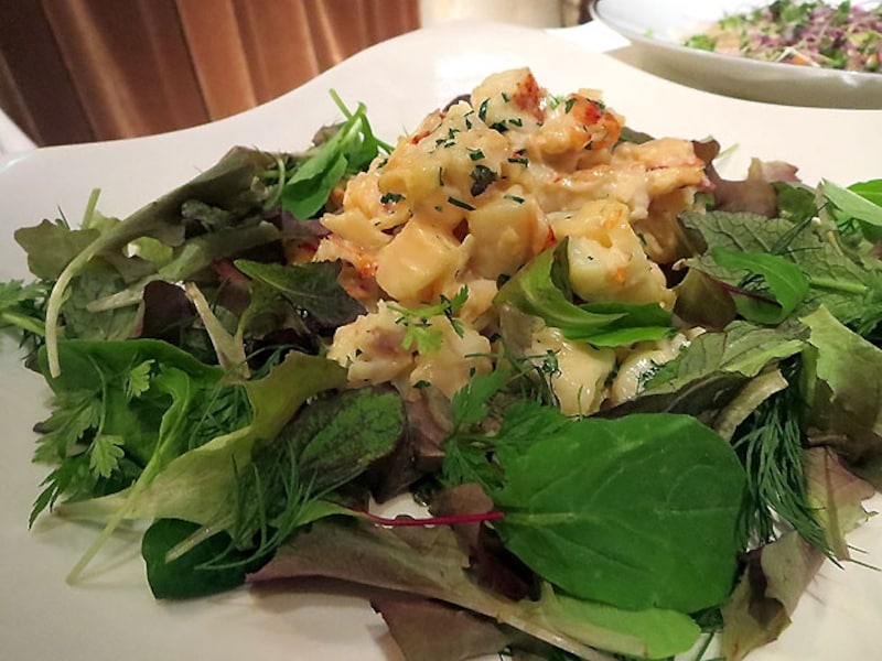 オマール海老のサラダ