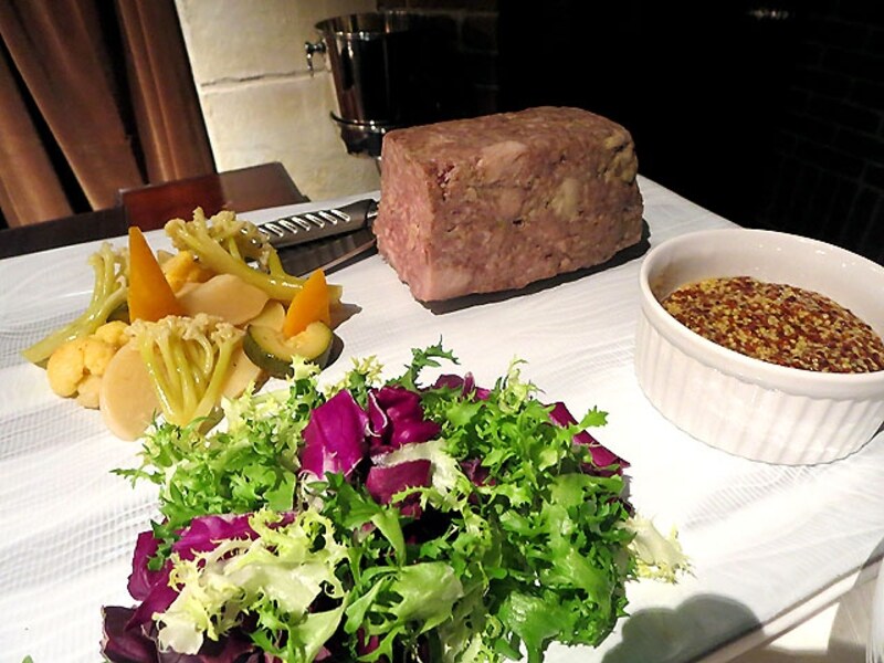 フォアグラとアグー豚のテリーヌ