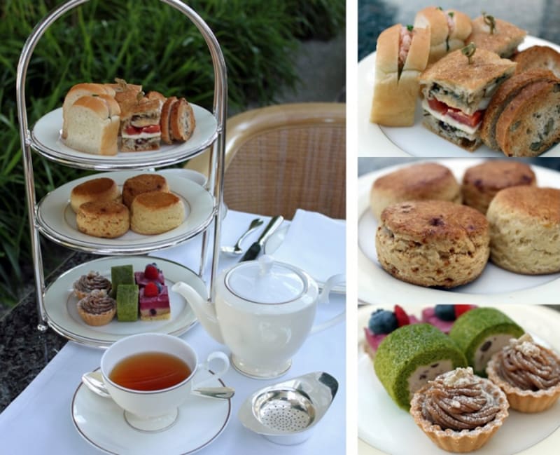 ティースタンド(写真は2名様分)