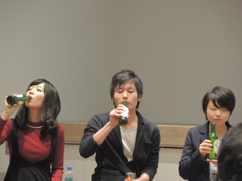 カッコよくておしゃれな感じで飲める、とのコメントも