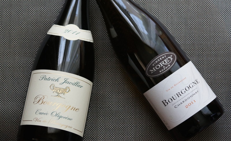 ブルゴーニュ・ブランも白ワイン用ブドウ品種「シャルドネ」100％