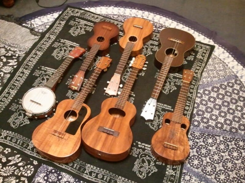 ukuleles