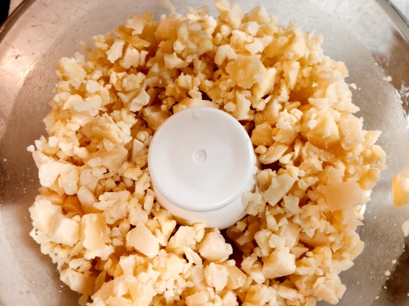 2. フードプロセッサーで細かくしたところ