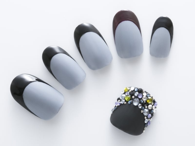 フットのキラキラストーンがまぶしい☆