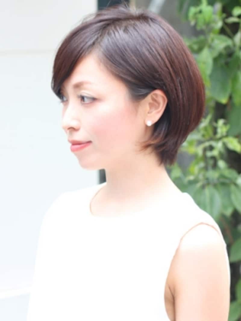 デキる女の耳かけボブスタイル ヘアスタイル 髪型 All About デキる女の耳かけボブスタイル ヘアスタイル 髪型 All About