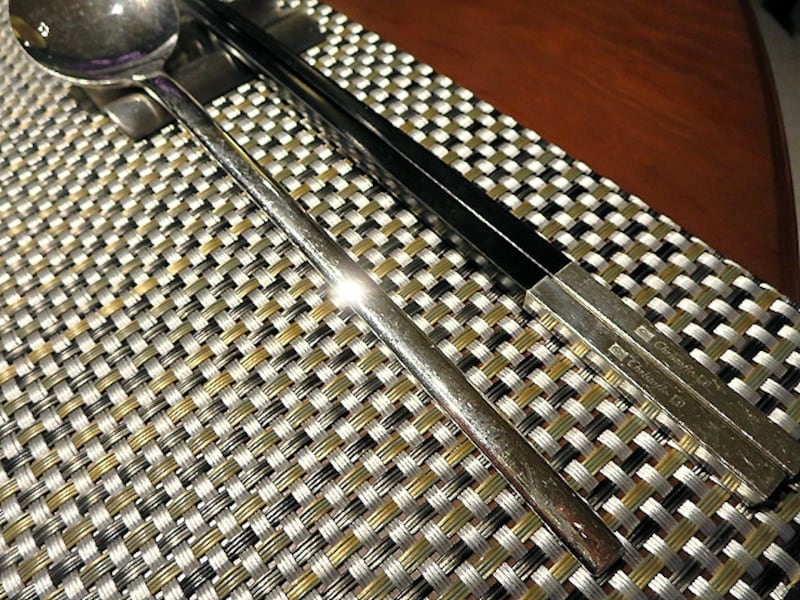 クリストフルの箸