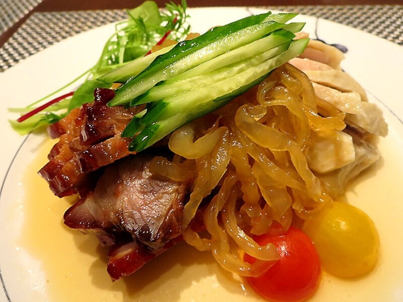 三種冷菜の盛り合わせ