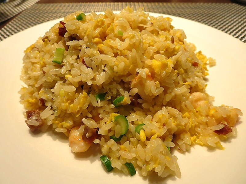 タラバ蟹肉 海老 叉焼入り炒飯