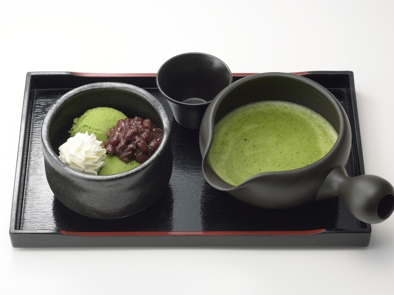 宇治の濃厚抹茶アフォガード