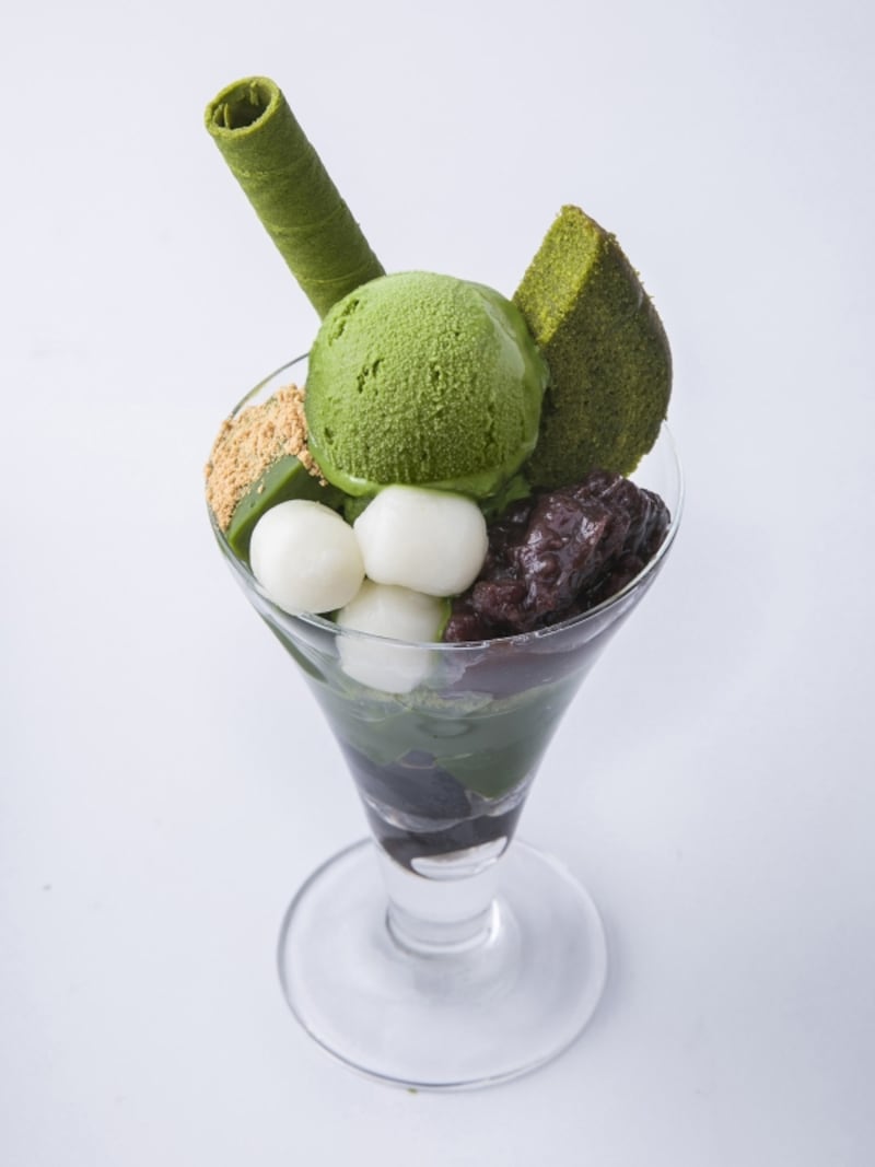 宇治抹茶ぱふぇ 和