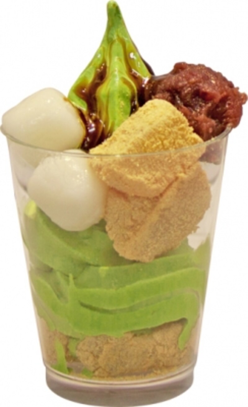 宇治抹茶わらび餅ソフト