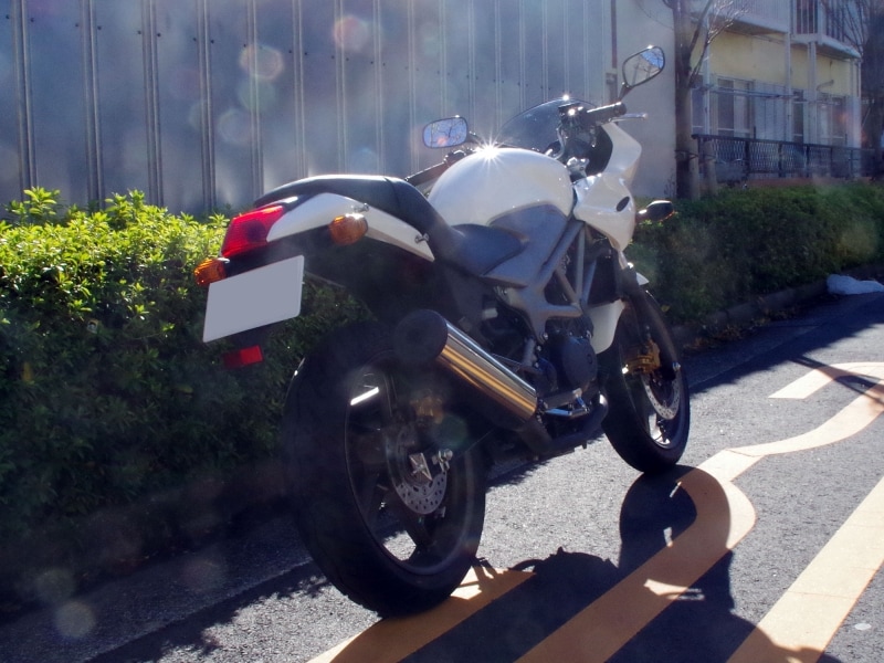 VTR250-Fリアビュー