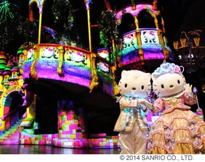 プロジェクションマッピングと光のショー「ミラクリュージョン★クリスマススペシャル」