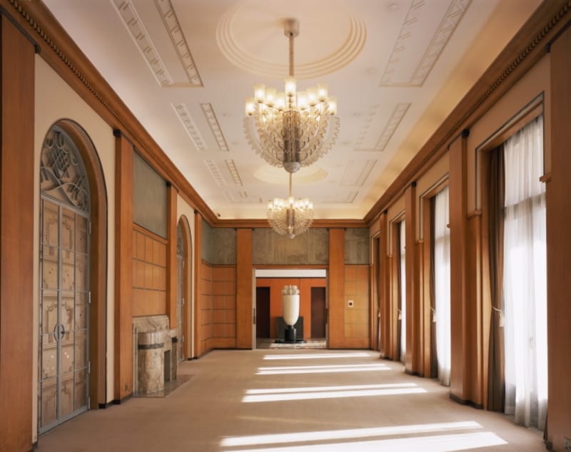 東京都庭園美術館 大客室と香水塔