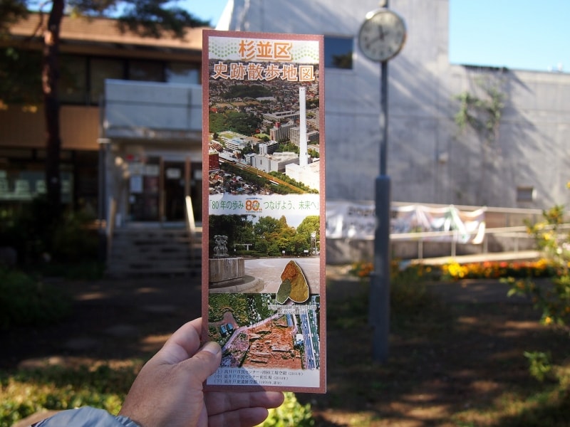 かつての桃園川が載っている